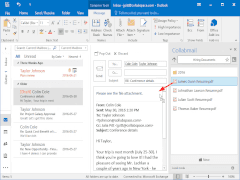 Collabmail - Add Attachments or Shared Links from SharePoint